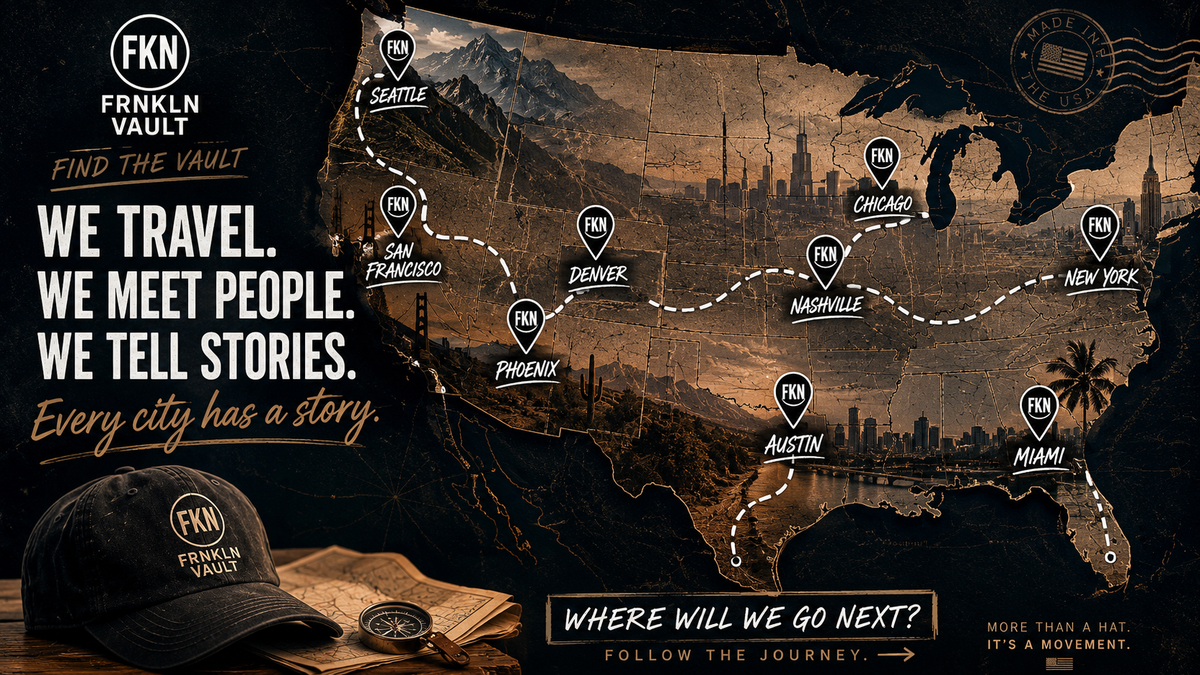 An illustrated journey, not announced hunt locations. No hunt is live right now.